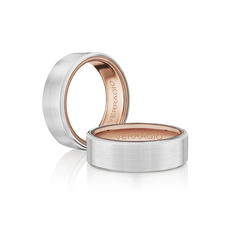 Vw 7014 14K Two Tone White Gold Rose Gold