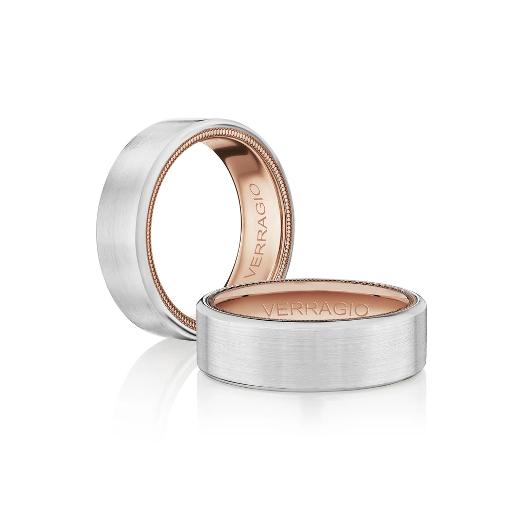 Vw 7014 14K Two Tone White Gold Rose Gold