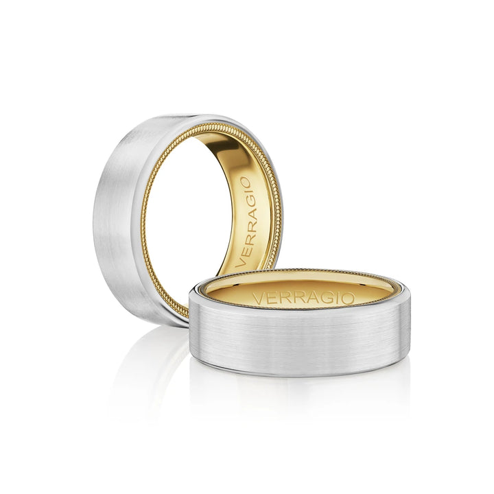 Vw 7014 14K Two Tone White Gold Yellow Gold