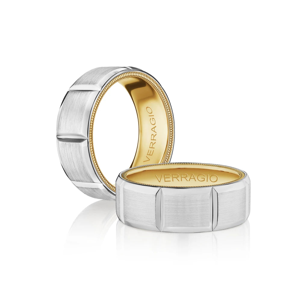 Vw 8106 14K Two Tone White Gold Yellow Gold