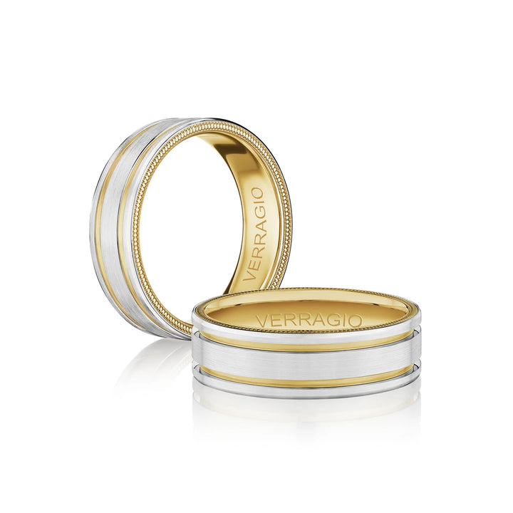 Vw 7114 14K Two Tone White Gold Yellow Gold