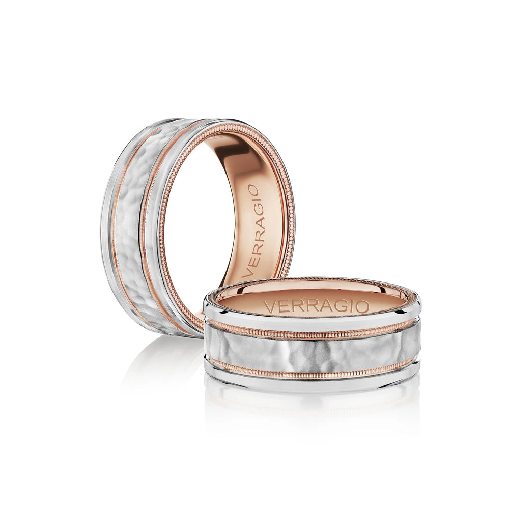 VW-8107HM-14K Two Tone - White/Rose Gold