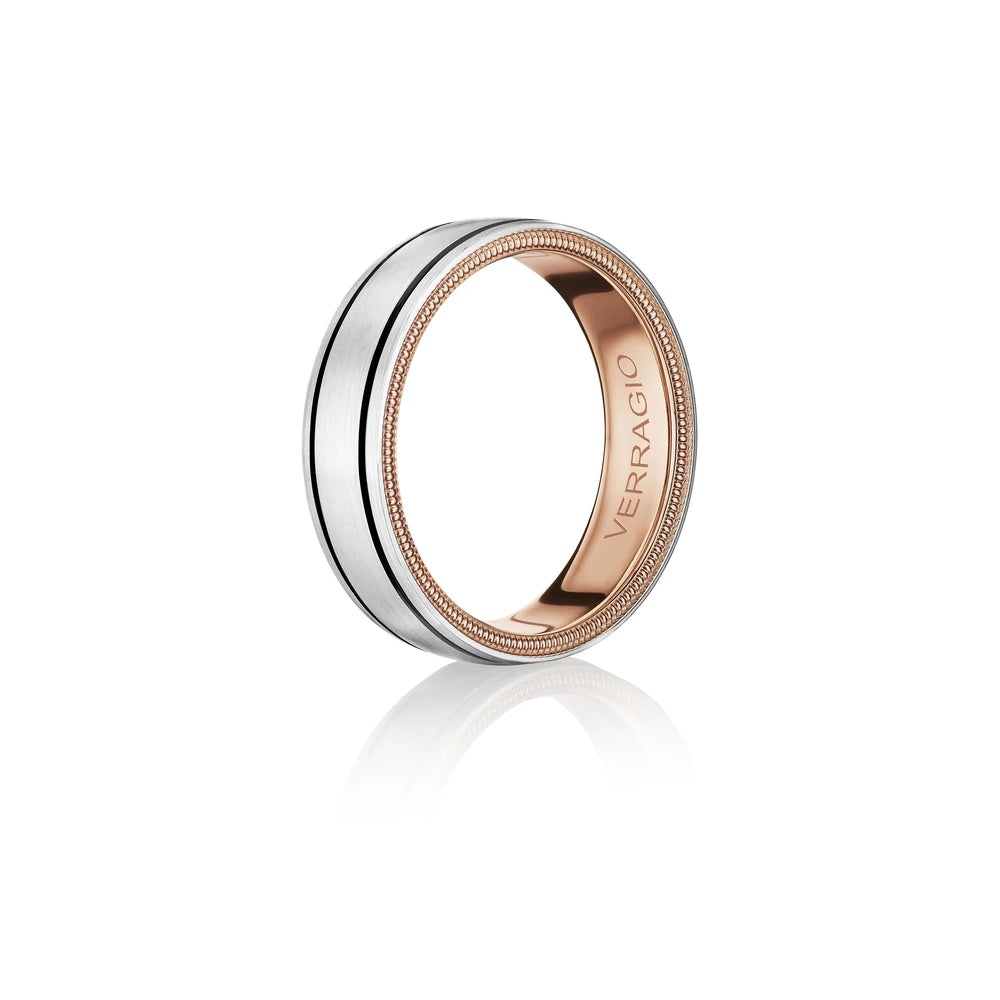 Vwb 6024 14K Two Tone White Gold Rose Gold
