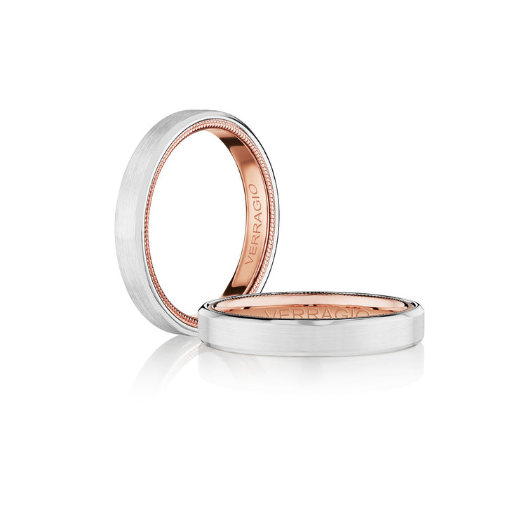 Vw 4002 14K Two Tone White Gold Rose Gold