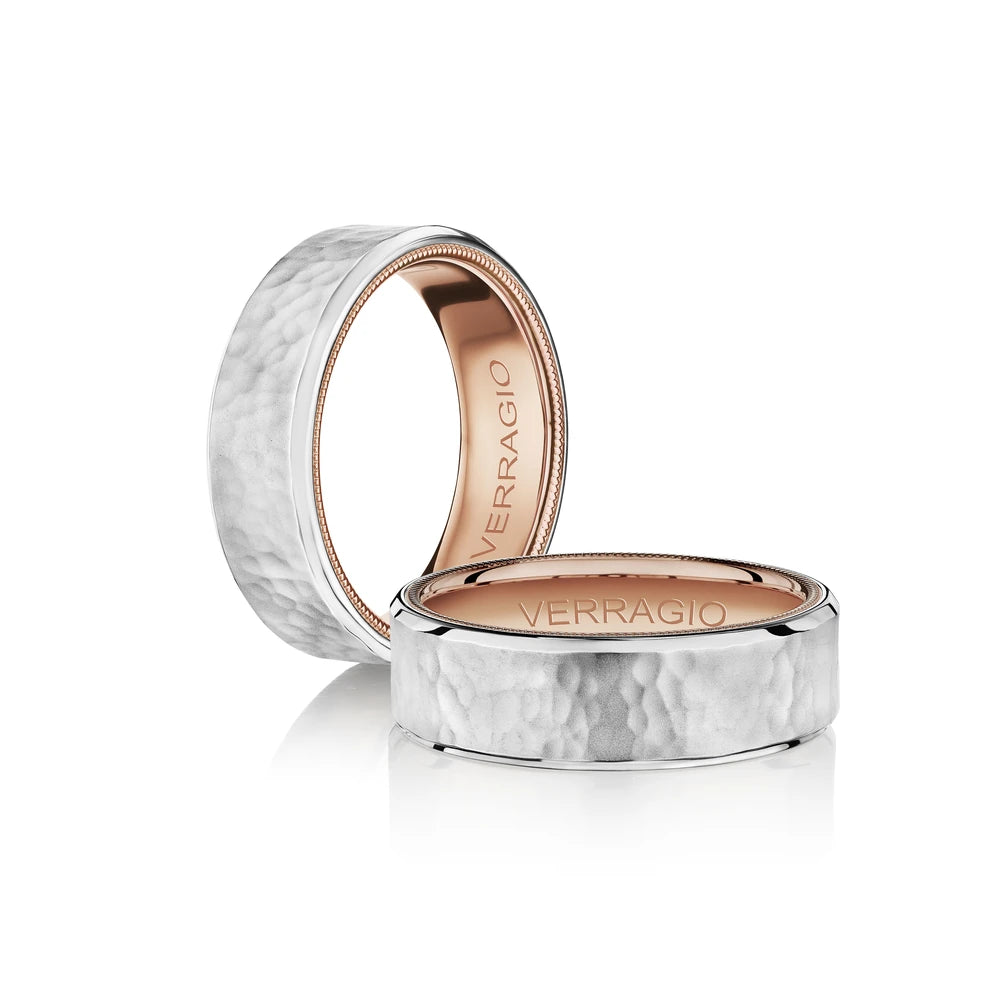 Vw 7012 14K Two Tone White Gold Rose Gold