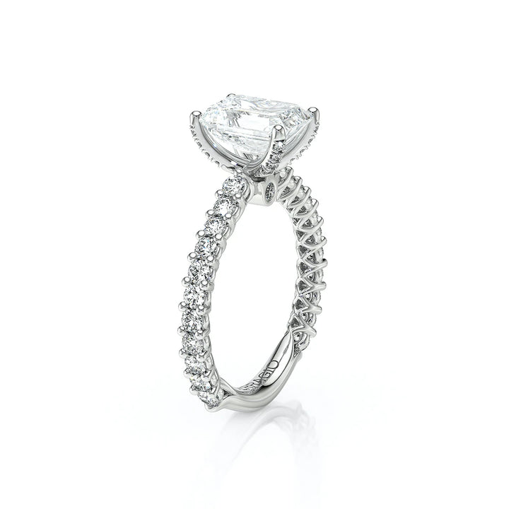 Lumino 801Emd4 20 14K White Gold Emerald