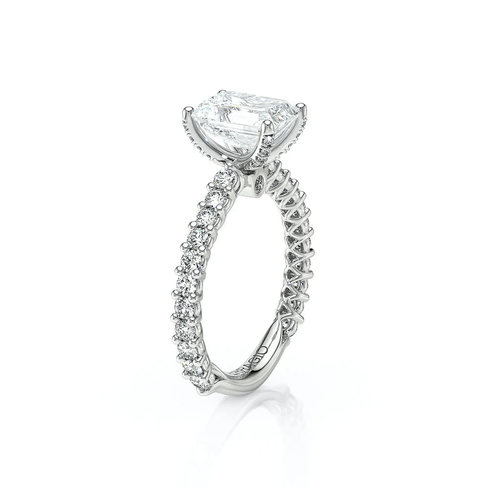 Lumino 801Emd4 20 18K White Gold Emerald