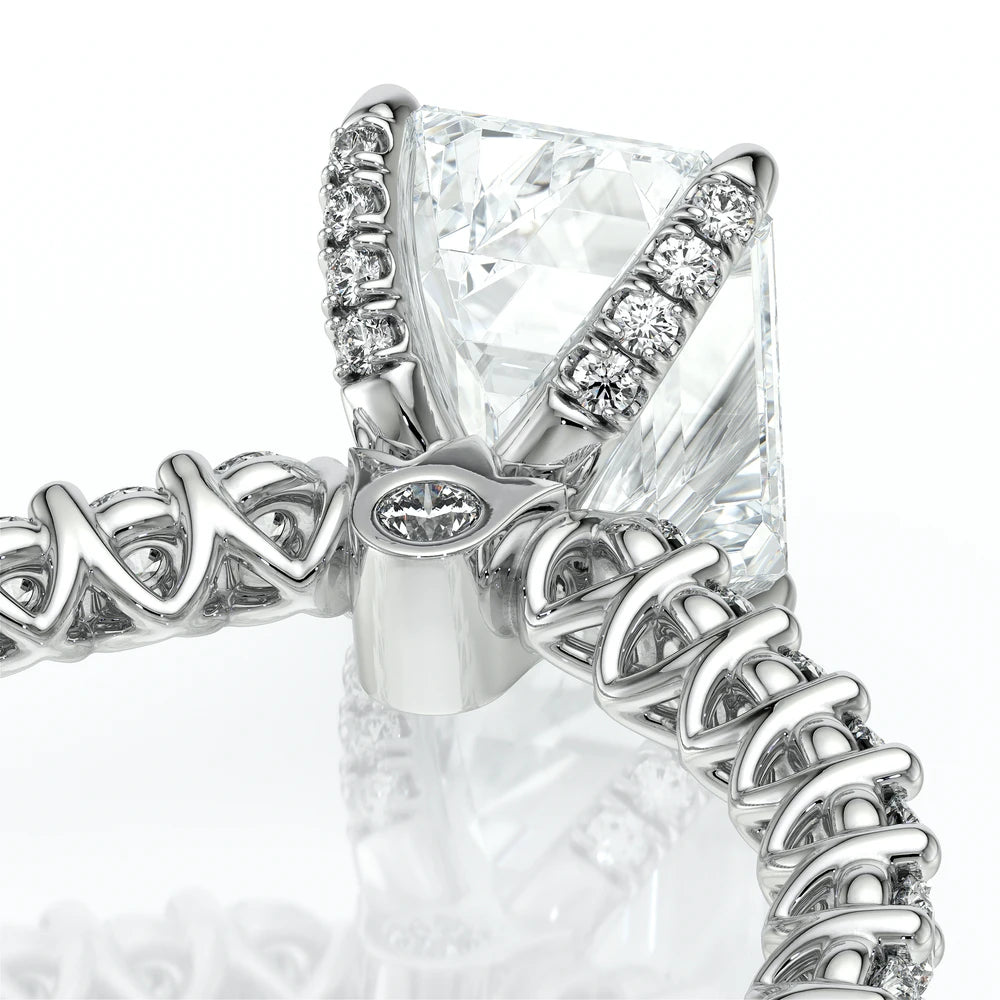 Lumino 801Emd4 20 18K White Gold Emerald