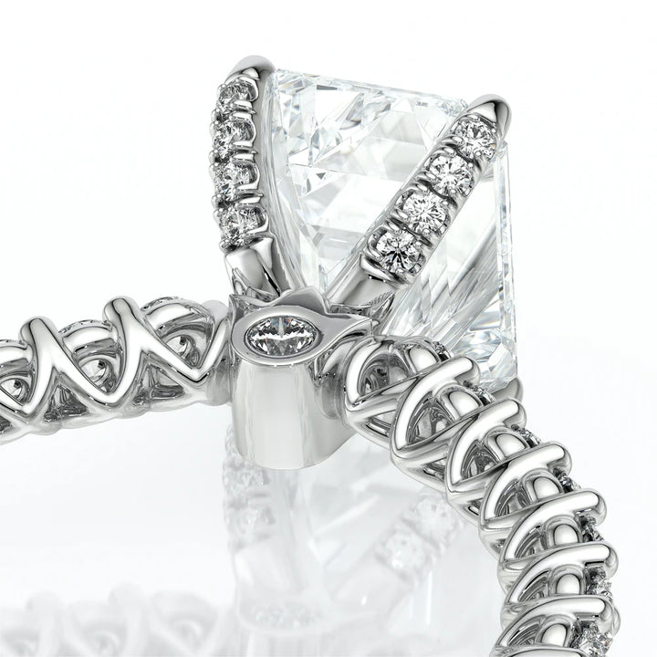 Lumino 801Emd4 20 14K White Gold Emerald