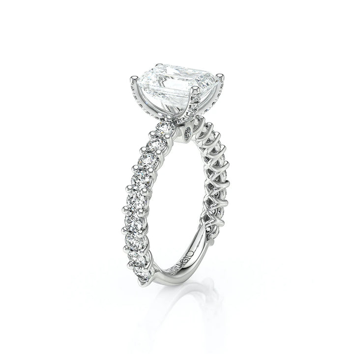 Lumino 801Emd4 25 18K White Gold Emerald