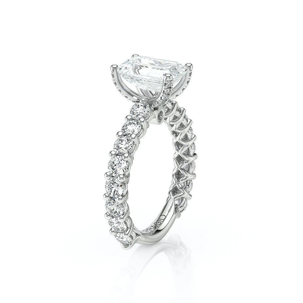 Lumino 801Emd4 30 14K White Gold Emerald