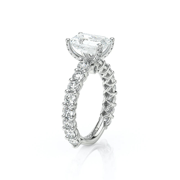 Lumino 801Emd4 30 14K White Gold Emerald