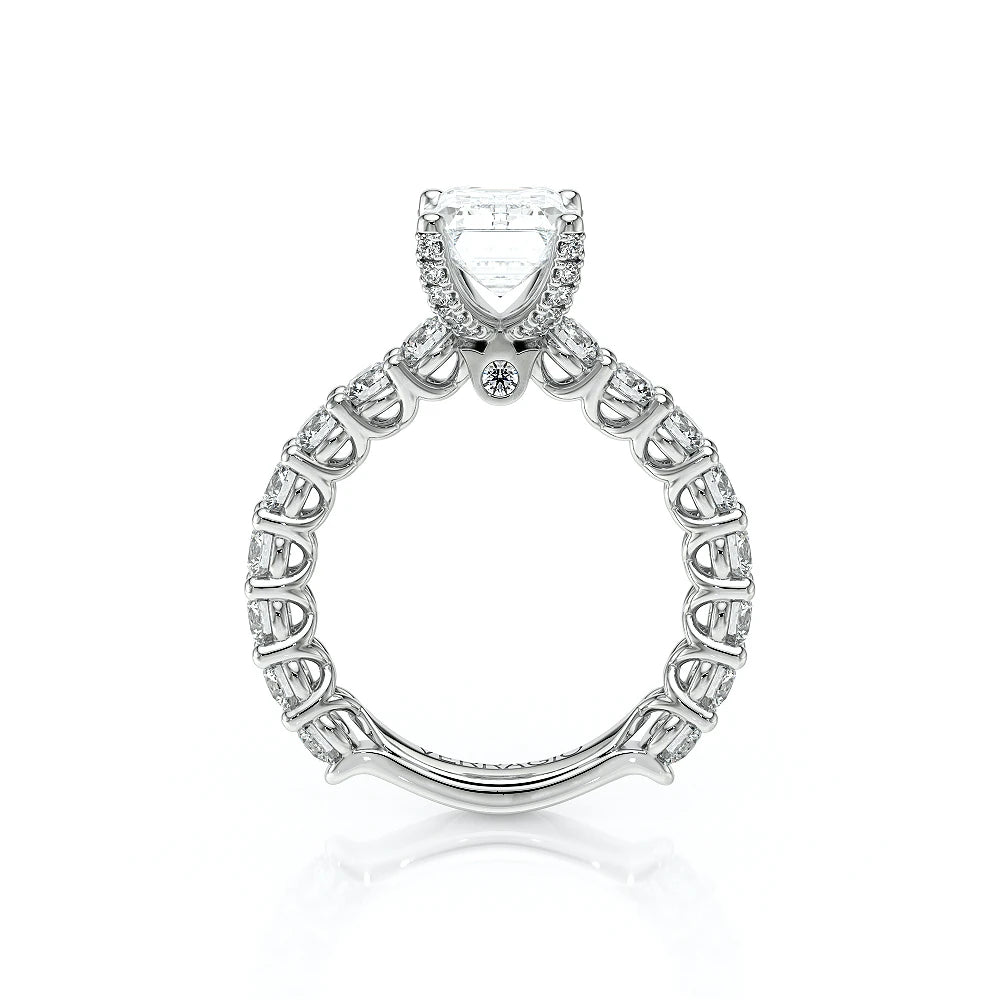 Lumino 801Emd4 30 14K White Gold Emerald