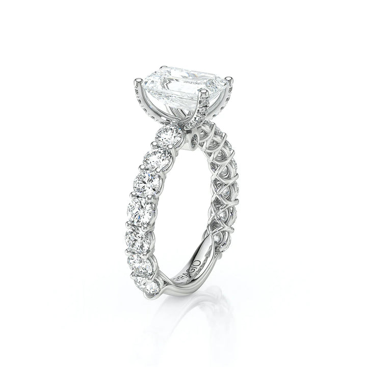 Lumino 801Emd4 35 14K White Gold Emerald