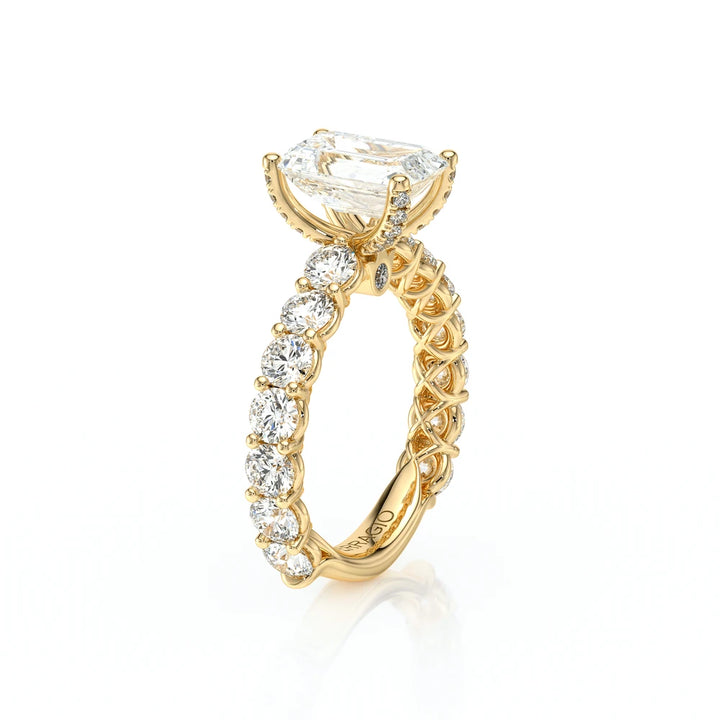 Lumino 801Emd4 35 18K Yellow Gold Emerald