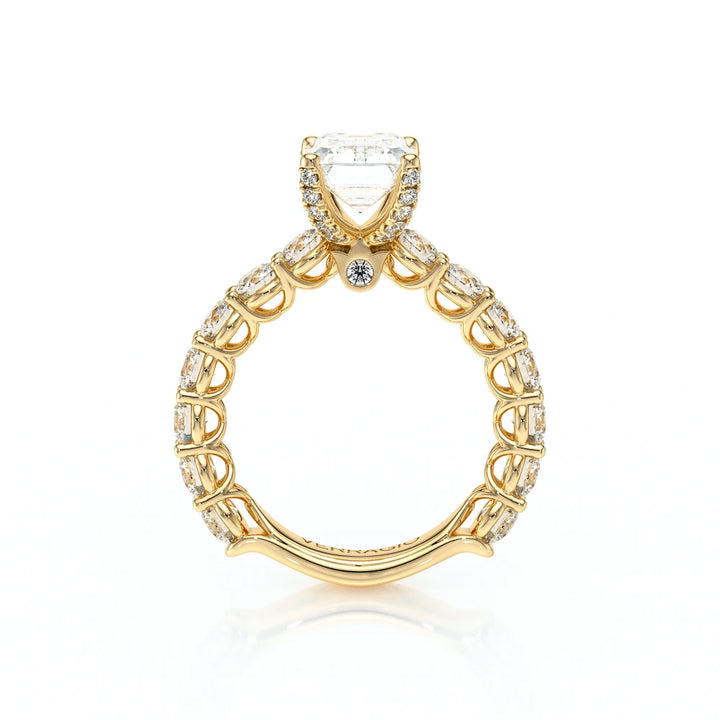 Lumino 801Emd4 35 14K Yellow Gold Emerald