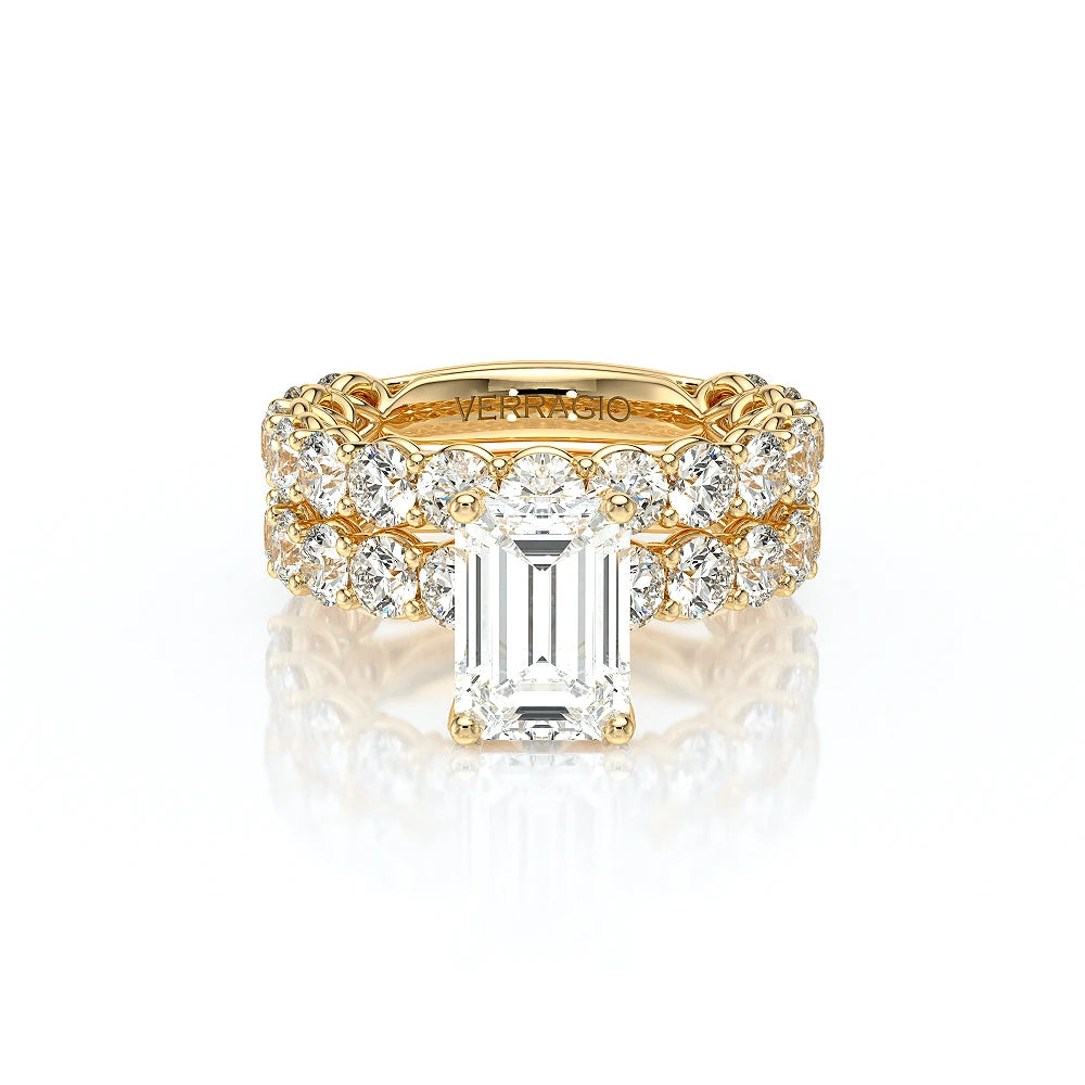 Lumino 801Emd4 35 14K Yellow Gold Emerald