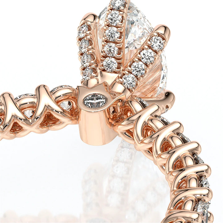 Lumino 801Mqd4 25 14K Rose Gold Marquise