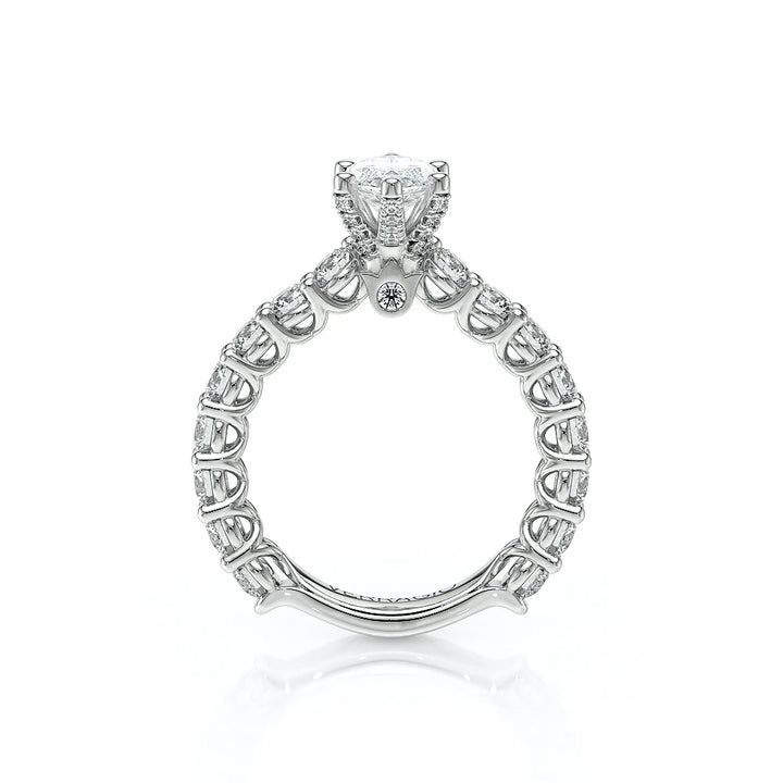 Lumino 801Mqd4 30 18K White Gold Marquise