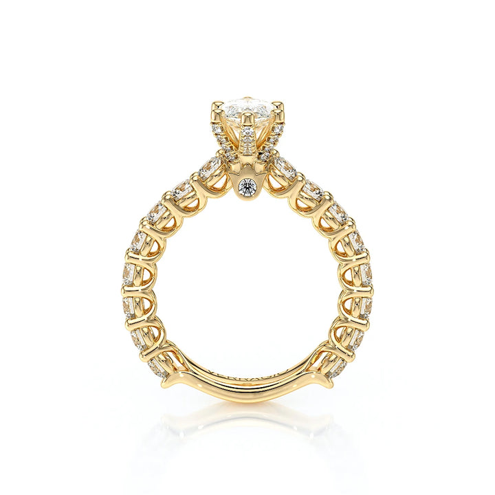 Lumino 801Mqd4 30 18K Yellow Gold Marquise