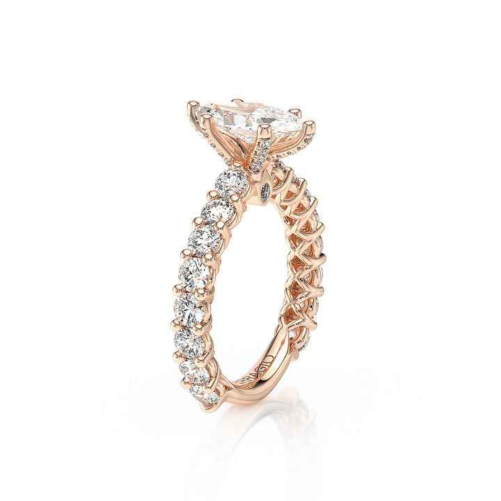 Lumino 801Mqd4 30 14K Rose Gold Marquise