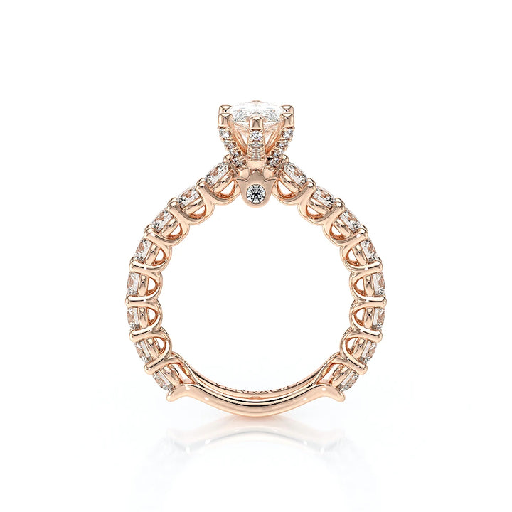 Lumino 801Mqd4 30 14K Rose Gold Marquise