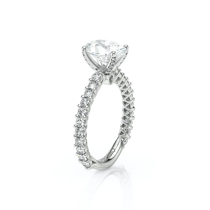 Lumino 801Ovd4 20 18K White Gold Oval