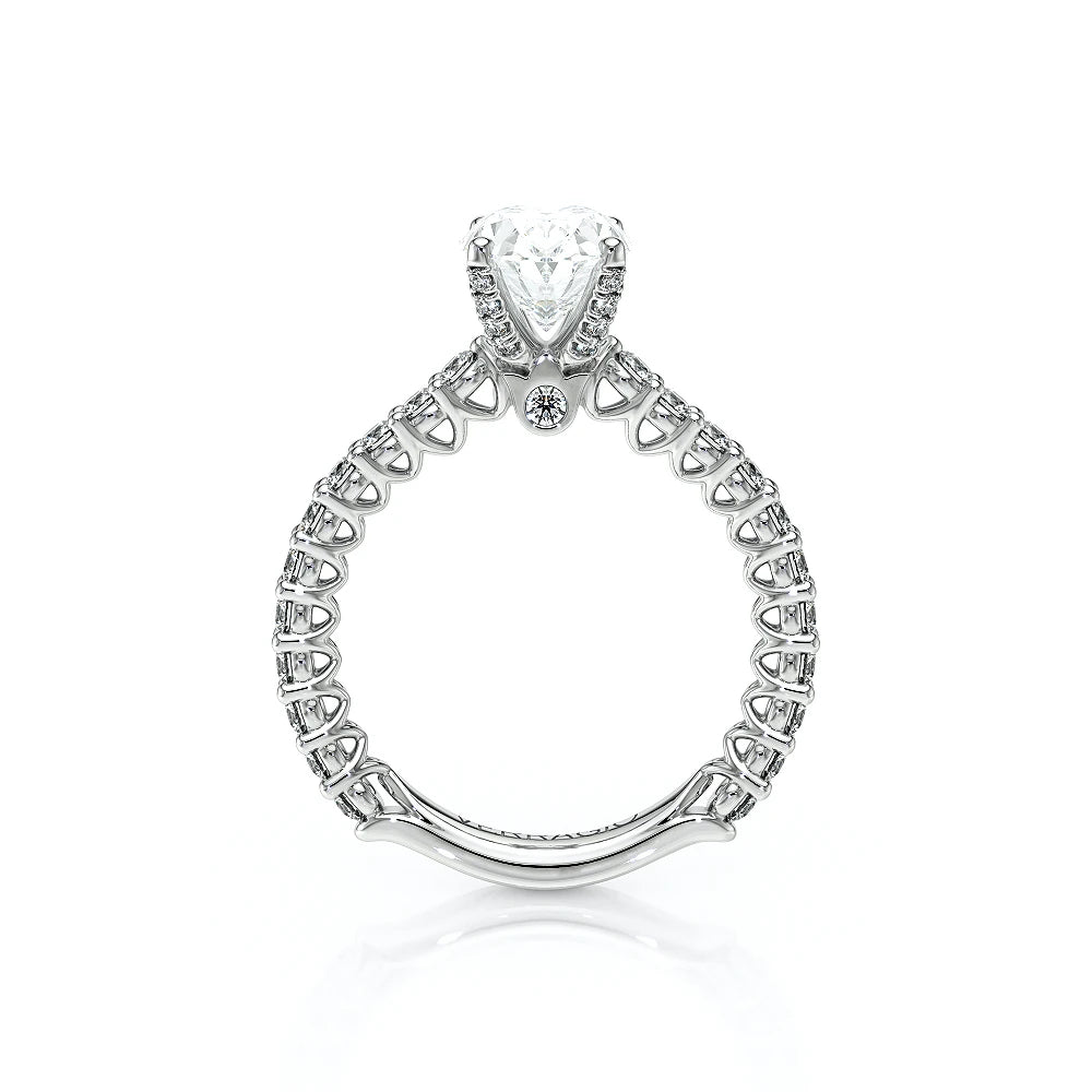 Lumino 801Ovd4 20 14K White Gold Oval