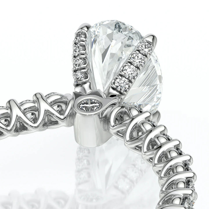 Lumino 801Ovd4 20 18K White Gold Oval