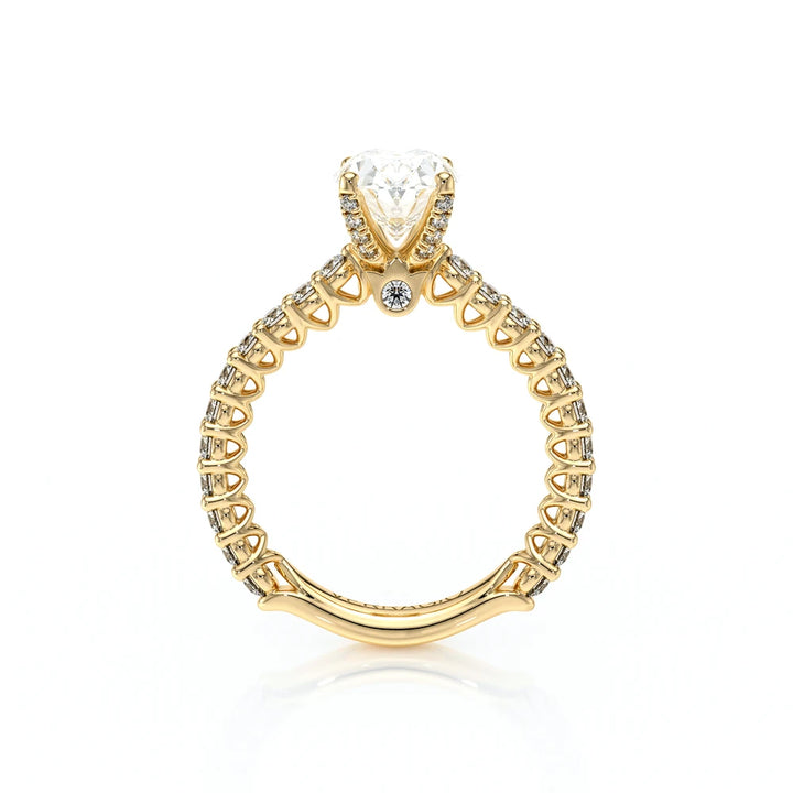 Lumino 801Ovd4 20 18K Yellow Gold Oval