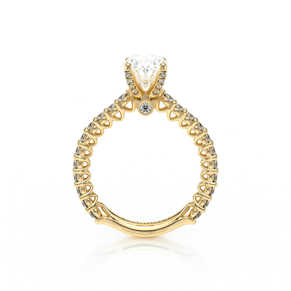 Lumino 801Ovd4 20 14K Yellow Gold Oval