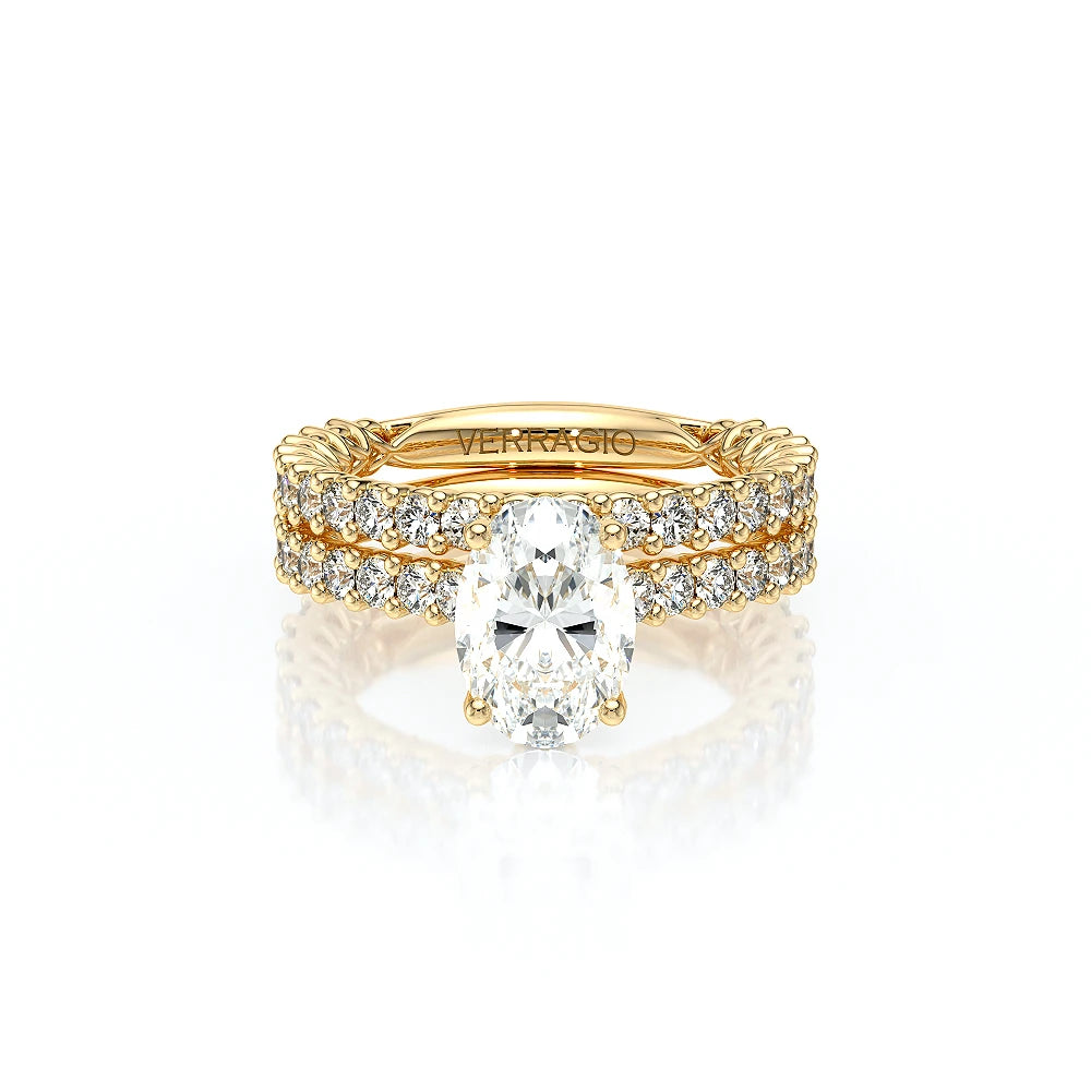 Lumino 801Ovd4 20 14K Yellow Gold Oval