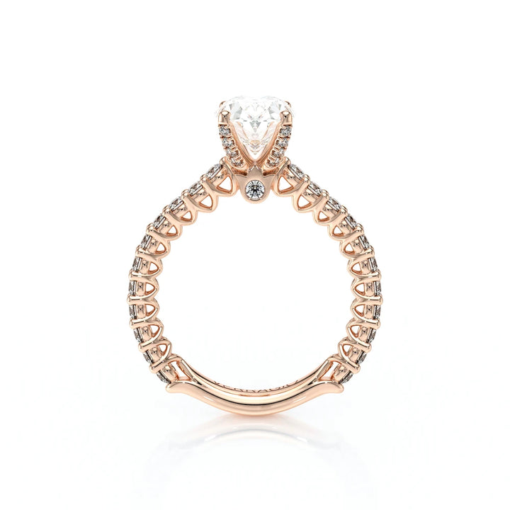 Lumino 801Ovd4 20 18K Rose Gold Oval