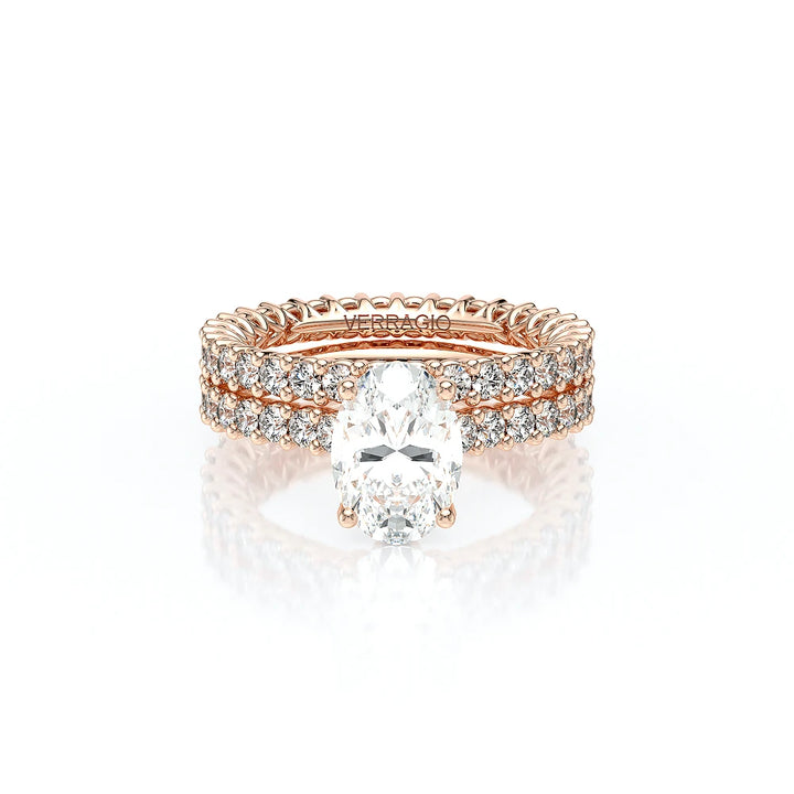 Lumino 801Ovd4 20 18K Rose Gold Oval