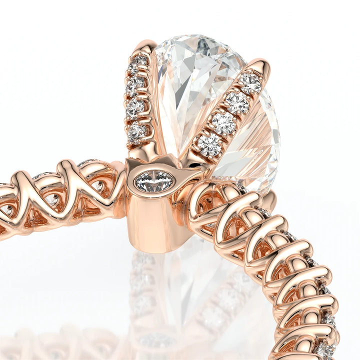 Lumino 801Ovd4 20 18K Rose Gold Oval