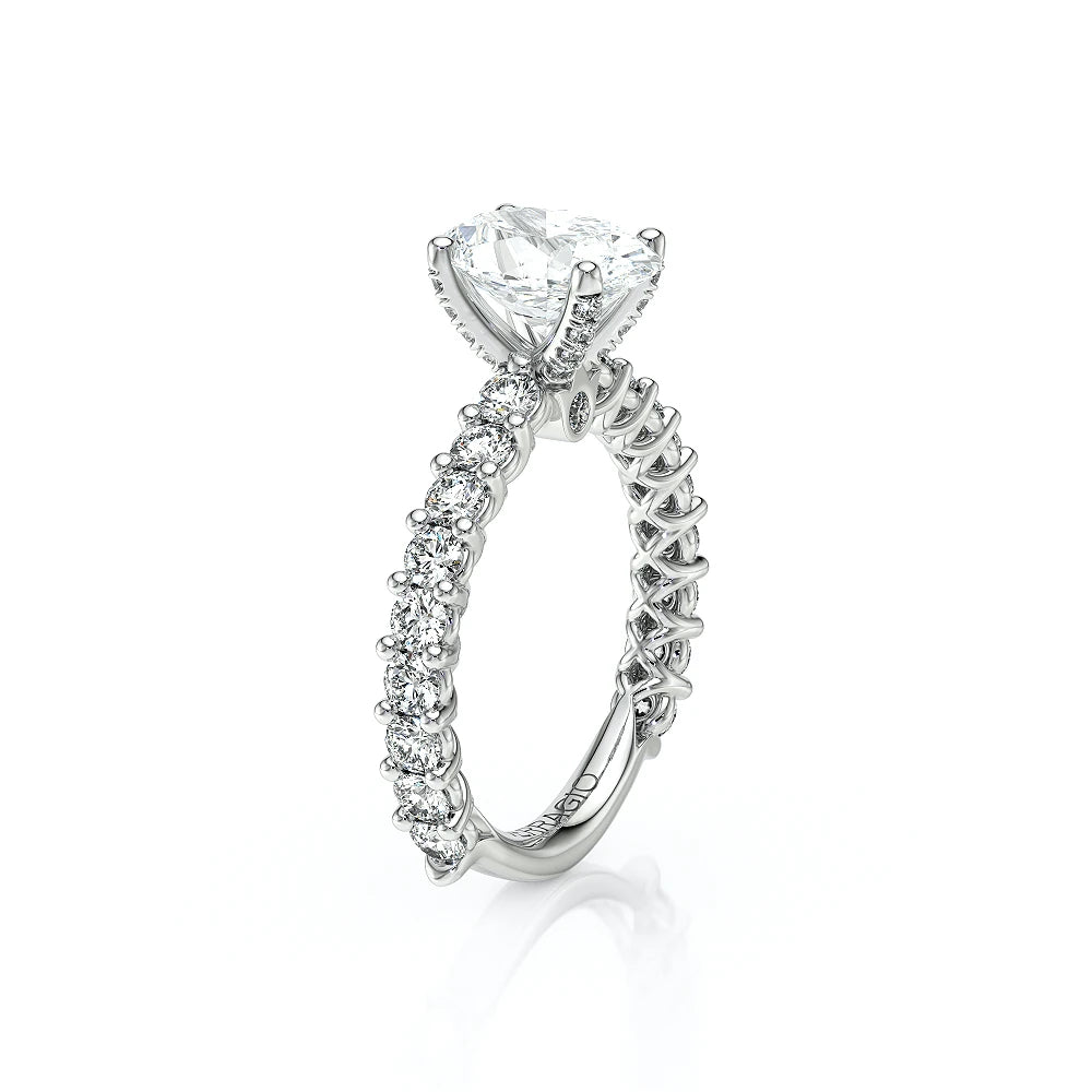Lumino 801Ovd4 25 18K White Gold Oval