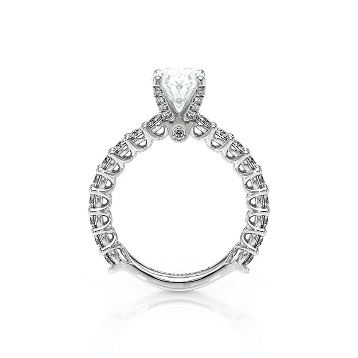 Lumino 801Ovd4 25 18K White Gold Oval