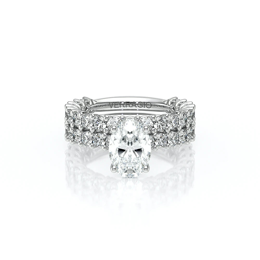 Lumino 801Ovd4 25 14K White Gold Oval