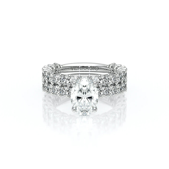 Lumino 801Ovd4 25 14K White Gold Oval