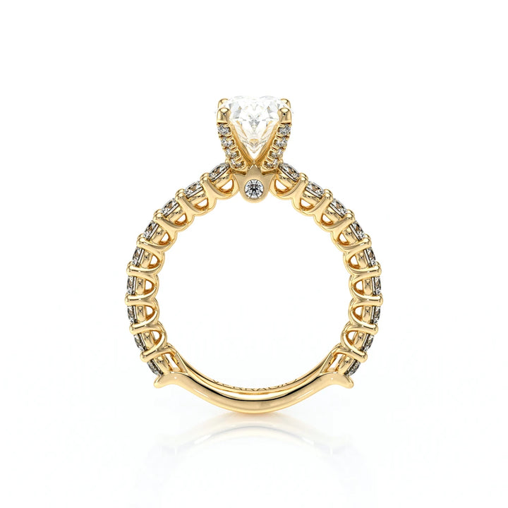 Lumino 801Ovd4 25 18K Yellow Gold Oval