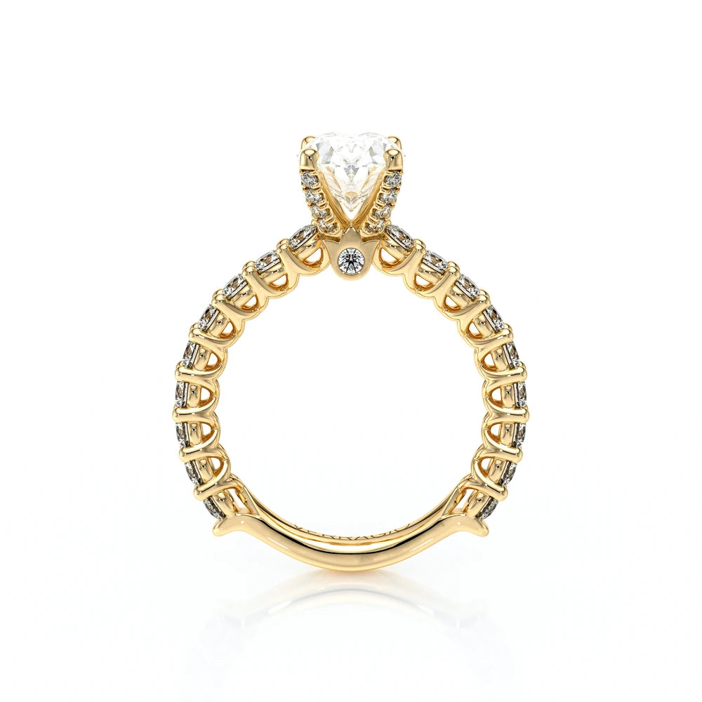 Lumino 801Ovd4 25 14K Yellow Gold Oval