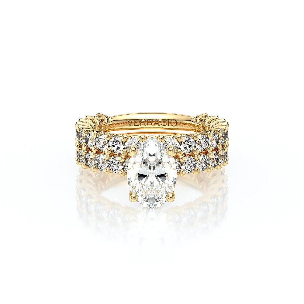 Lumino 801Ovd4 25 14K Yellow Gold Oval