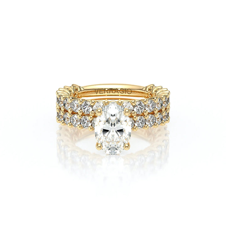 Lumino 801Ovd4 25 14K Yellow Gold Oval