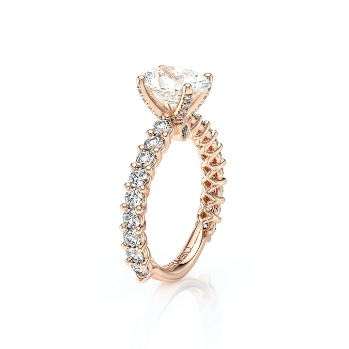 Lumino 801Ovd4 25 18K Rose Gold Oval