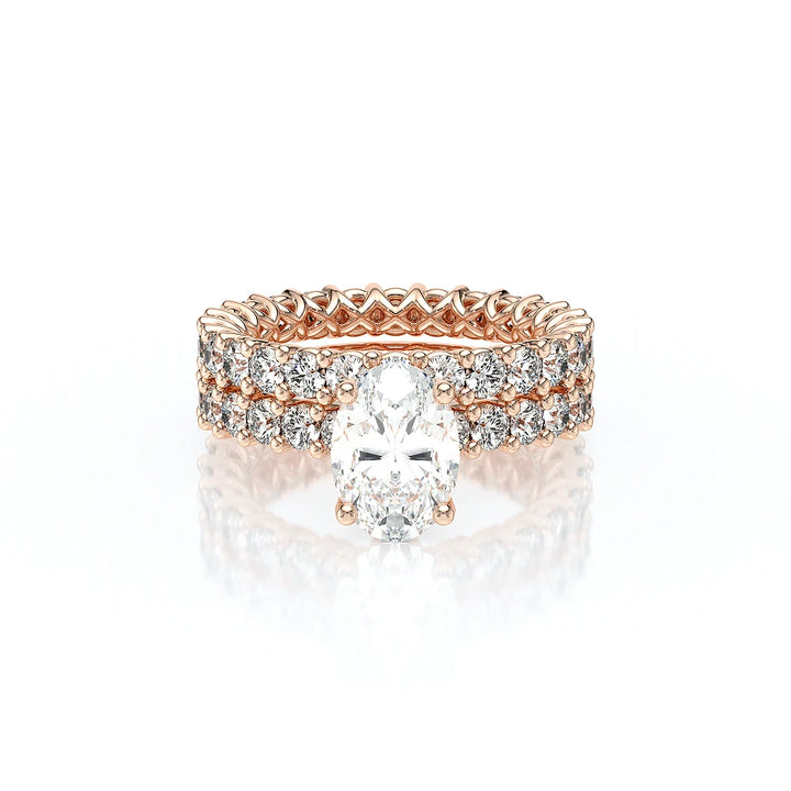 Lumino 801Ovd4 25 18K Rose Gold Oval