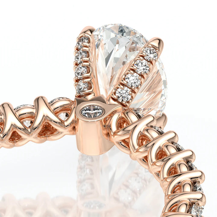 Lumino 801Ovd4 25 18K Rose Gold Oval