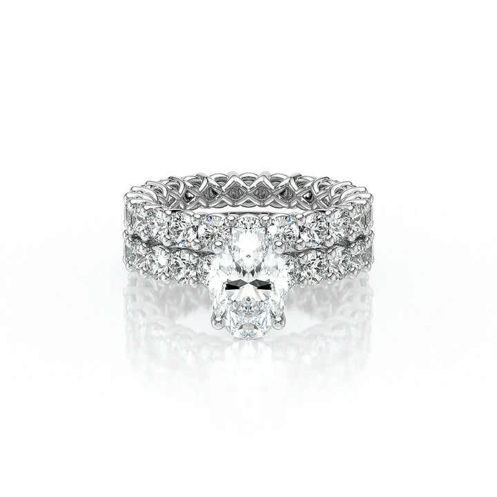 Lumino 801Ovd4 30 14K White Gold Oval