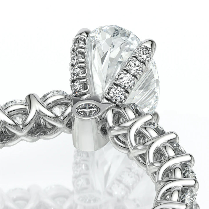 Lumino 801Ovd4 30 14K White Gold Oval