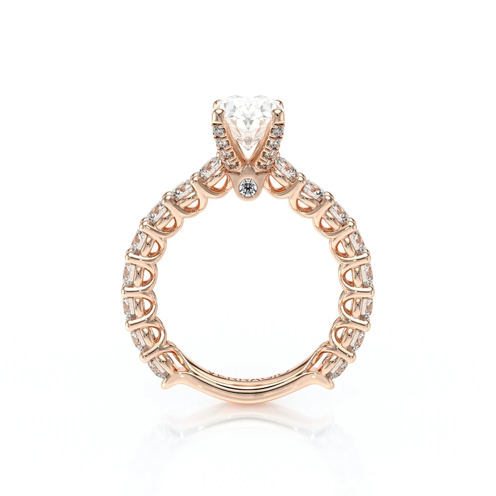 Lumino 801Ovd4 30 14K Rose Gold Oval