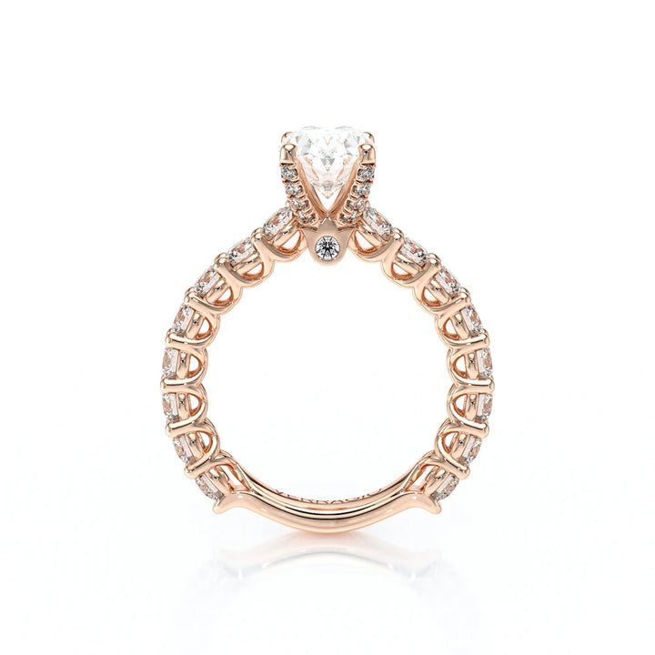 Lumino 801Ovd4 30 18K Rose Gold Oval